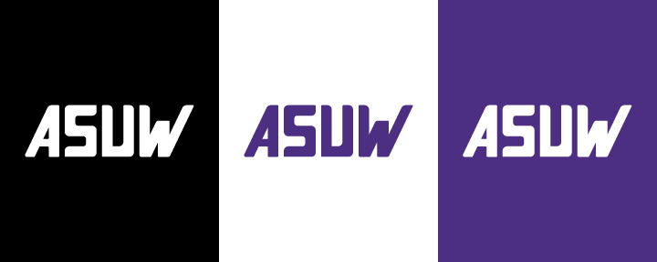 Variations of the ASUW Logo